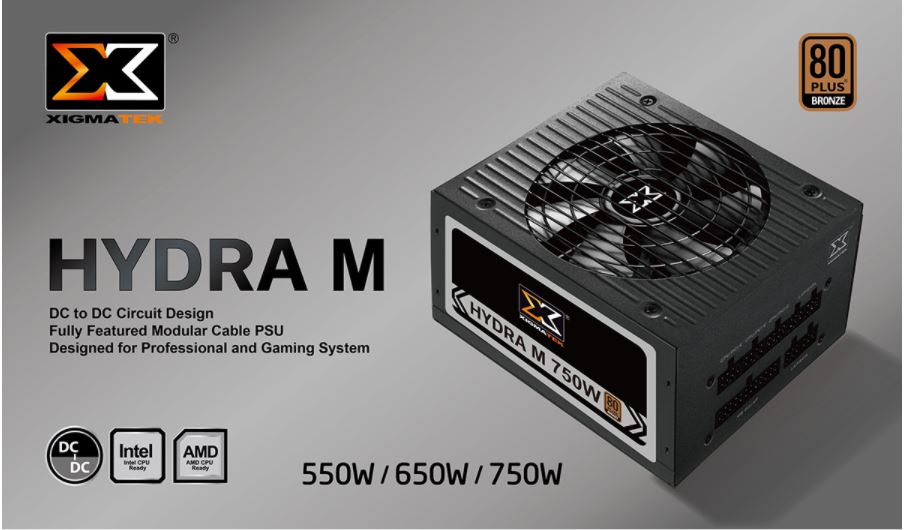Xigmatek Hydra M Power Supply
